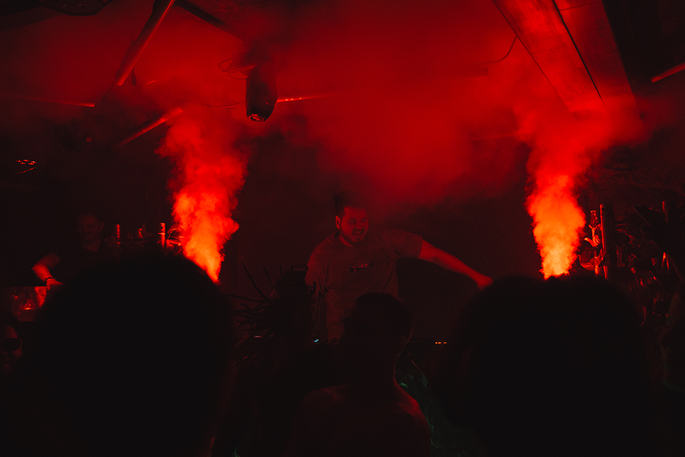 WHYPER performing live